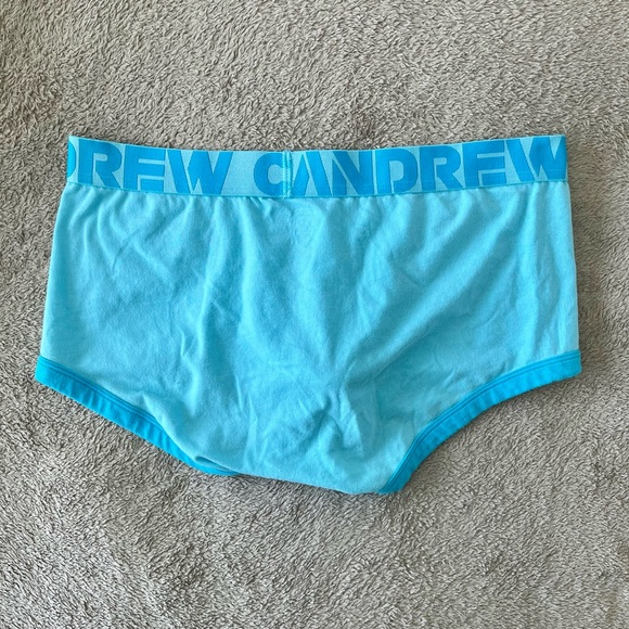 Andrew Christian Light Blue Boxer Briefs - Picture 3 of 6